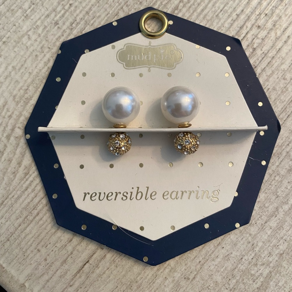 Mud pie earrings-on hold pending sale